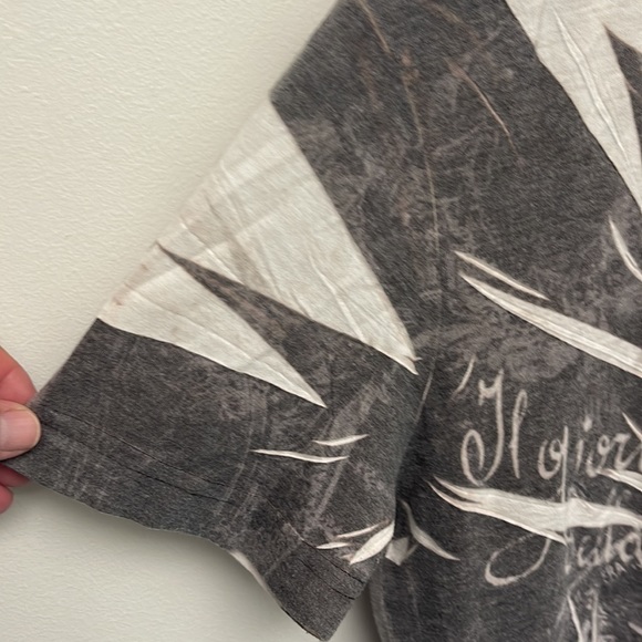 Ami Sanzuri printed  crop polo shirt Large mens - Picture 3 of 7